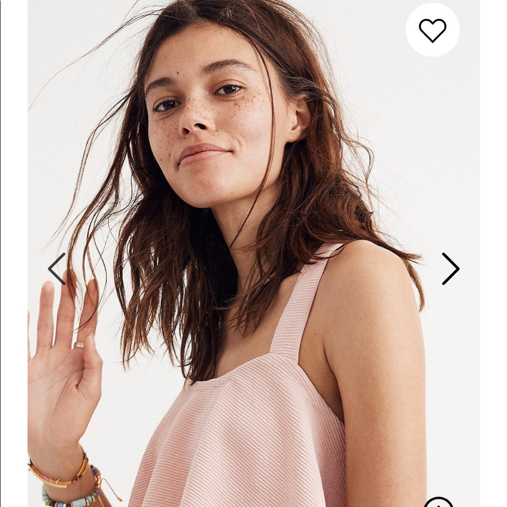 Madewell Texture & Thread Tiered Tank Top - Picture 3 of 7
